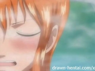 Một cái hentai - nami gia tăng bồn tắm cảnh